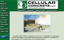 Cellular Concrete, LLC is a world leader in natural and synthetic foam liquid concentrates and foam generation equipment.